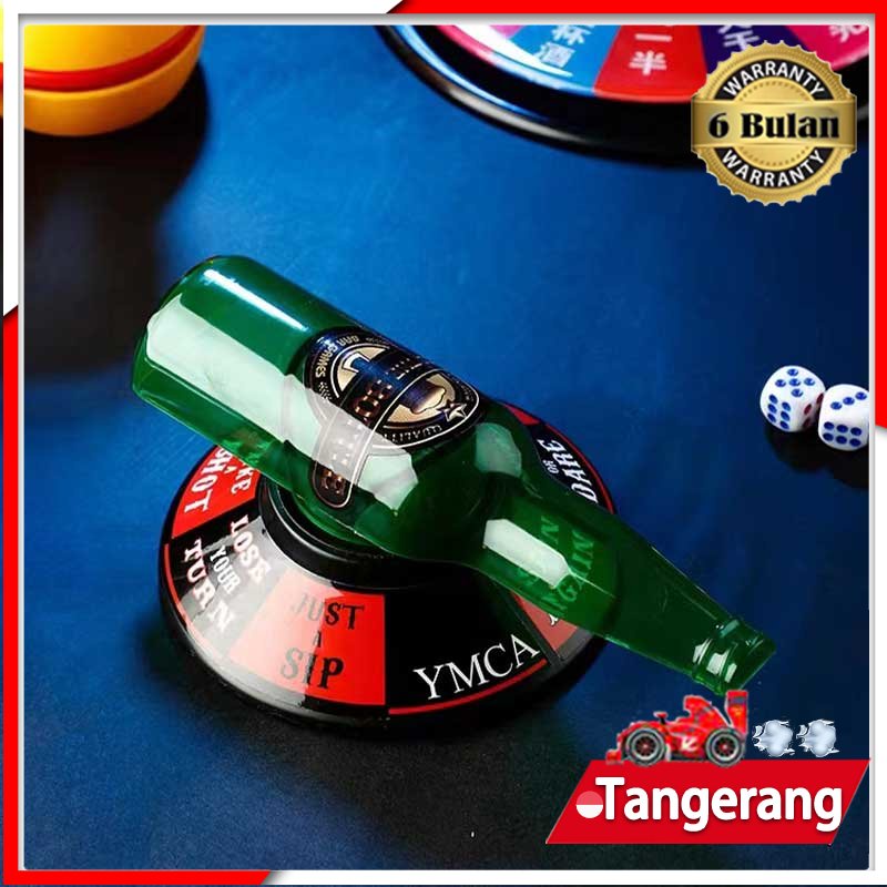Drinking Party Game Mainan Spin The Bottle Roulette Minum Pesta Minum Truth Or Dare Ktv Bar Party Menyenangkan Turntable