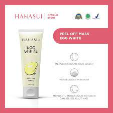 Hanasui Peel Off Mask Egg White Tube