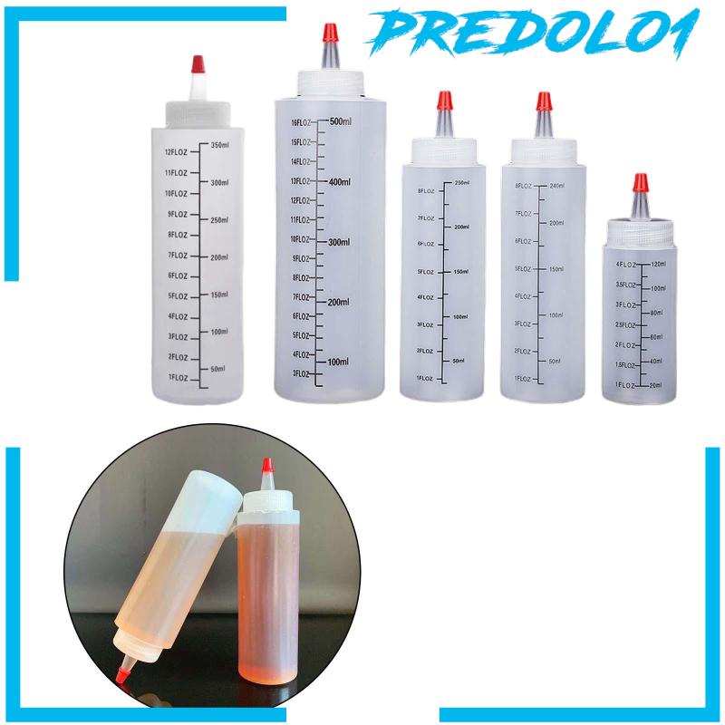 [Predolo1] Botol Saus Salad Dispenser Kecap Anti Bocor Untuk Rumah