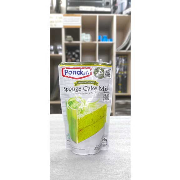 

Pondan Sponge Cake Mix Pandan 200 gr