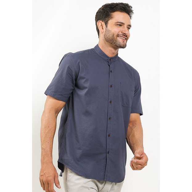 Kemeja Koko Lengan Pendek Andrew Smith A0071P02H