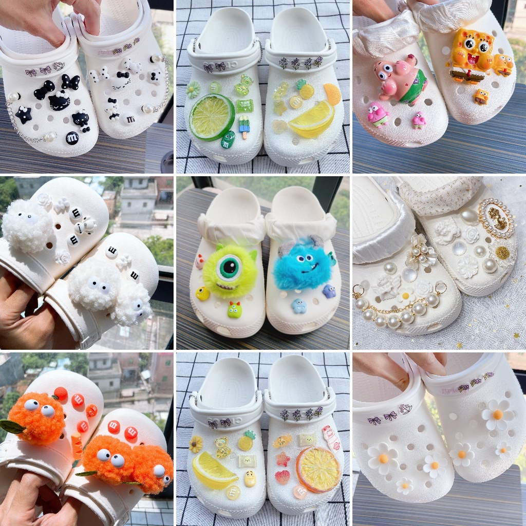 ✨Jepitan sepatu ini tidak akan mengecewakanmu ❤️ Aksesoris sepatu Crocs - jepitan sepatu lubang-lubang. Anggaran kecil, transformasi besar sepatu lubang-lubangmu 🪄 Kenakan jepitan sepatu ini dan rasakan kebahagiaan yang berderak setiap hari ✨