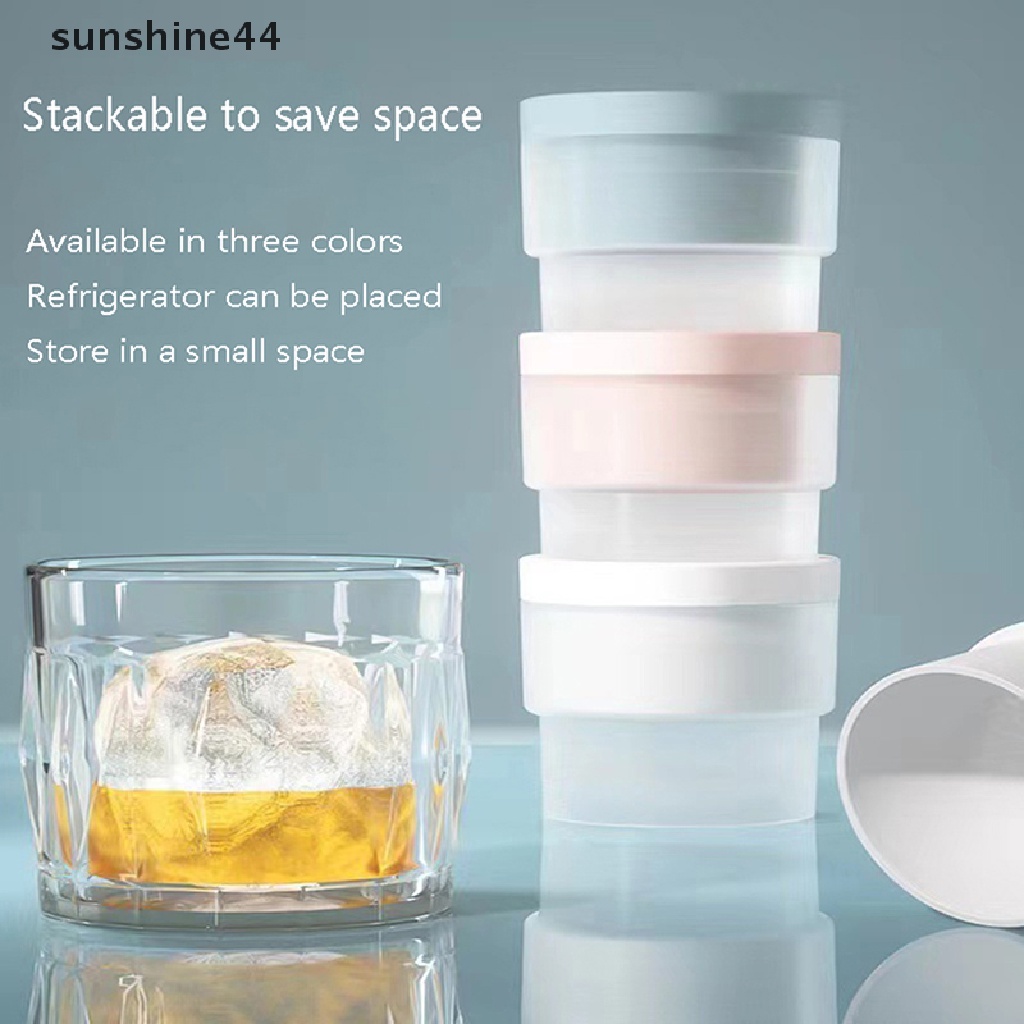 Sunshine Sphere Cetakan Es Batu Slow Melg DIY Ice Ball Bulat Jelly Making Mold ID