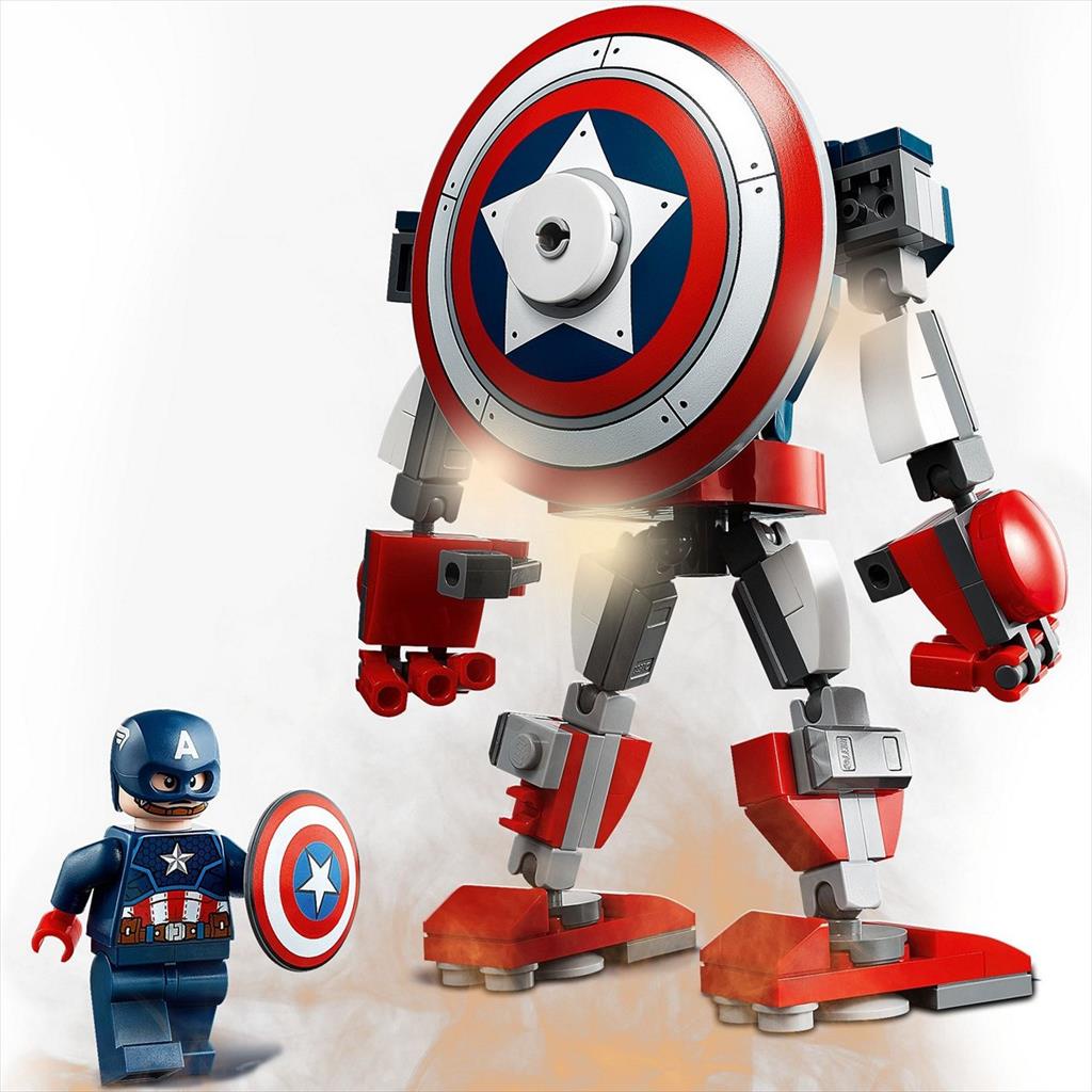 LEGO Superheroes 76168 Captain America Armor Mech