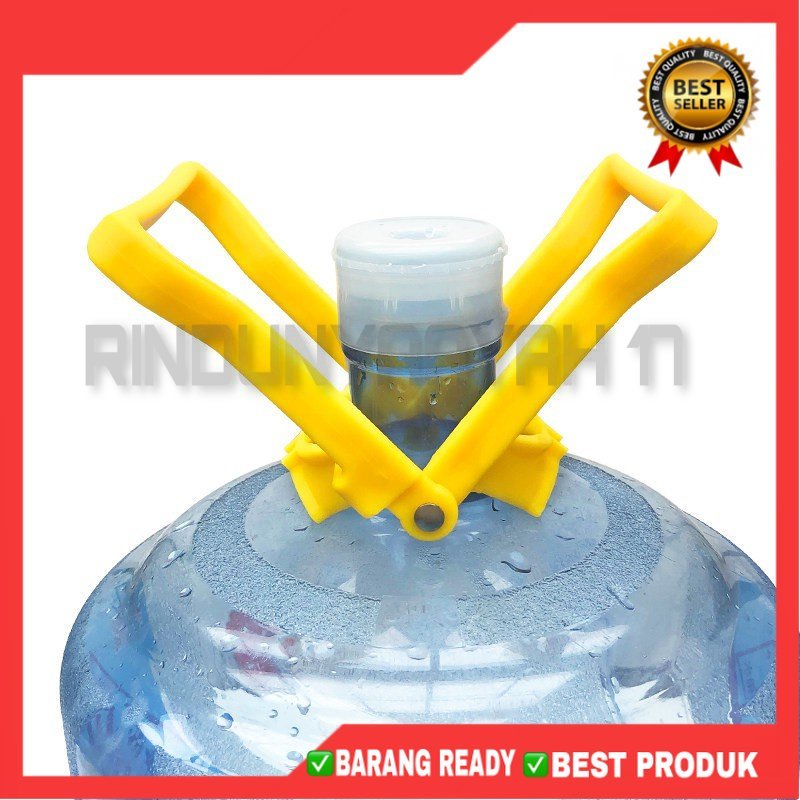 (RA)Alat Bantu Angkat Galon Double Handle Grip Holder Pengangkat Botol Air Minum Praktis Mudah Anti Slip