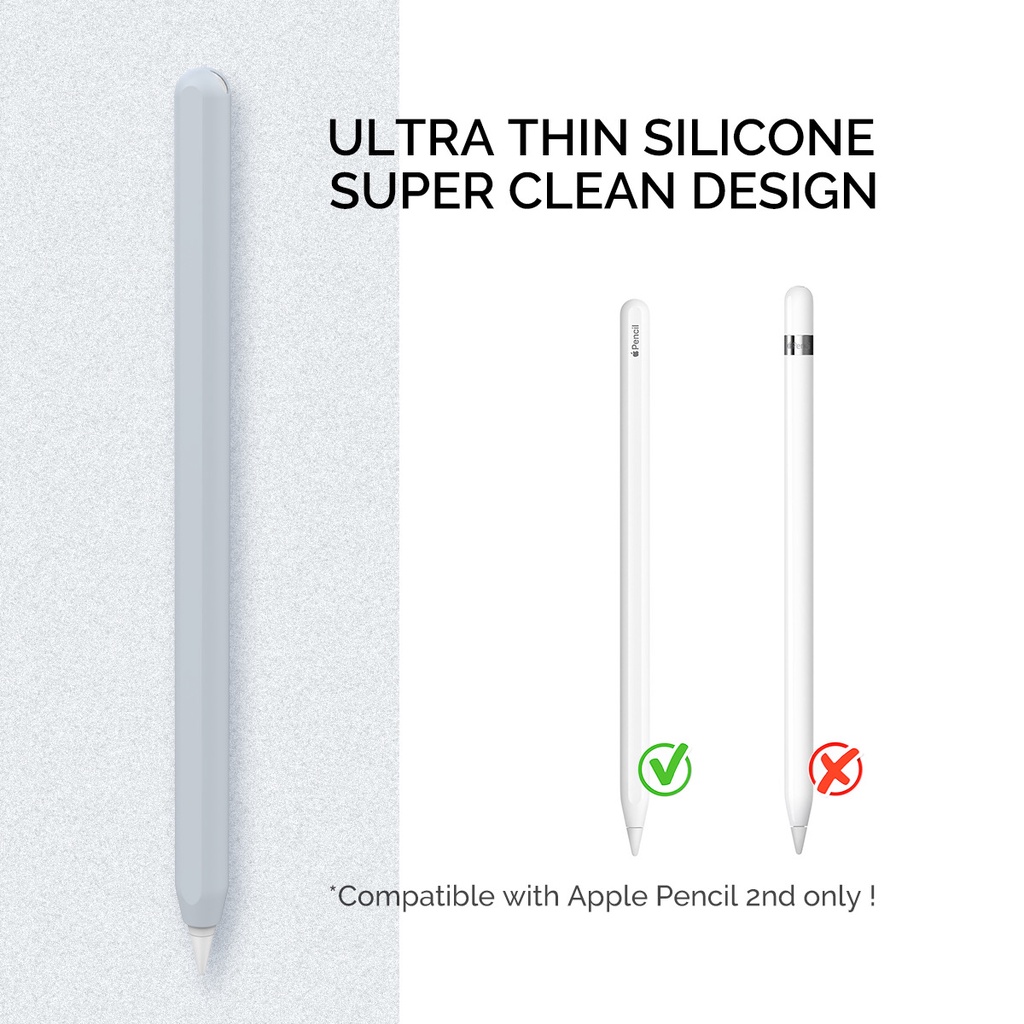 Pelindung Lengan Cocok Untuk Apple Pen Silicone Pen Case Apple Pencil2 Generation Pen Case iPad Capacitive Stylus Pen Cover