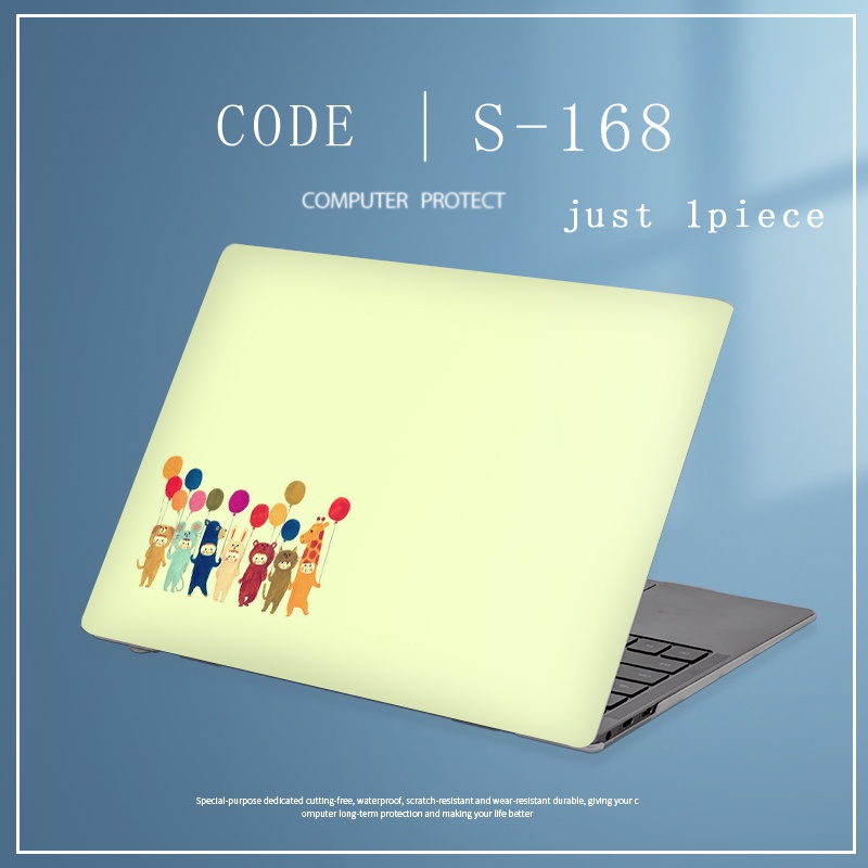 1pc Universal Menyesuaikan Pola COD Cover Laptop Cinnamoroll Skin Stiker Untuk Huawei MateBook D15 MateBook X Pro KLVL-W56W Lukisan Notebook Sticker Film