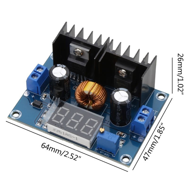 Btsg Voltage Regulator DC XL4016E1 Modul Digital DC-DC Step Down Pengatur Tegangan