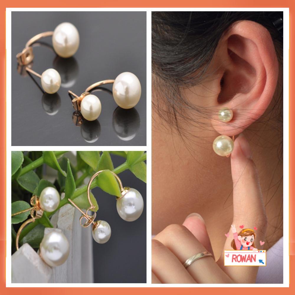 R-bunga Anting Bersinar Fashion Wanita Lady Kristal Eardrop