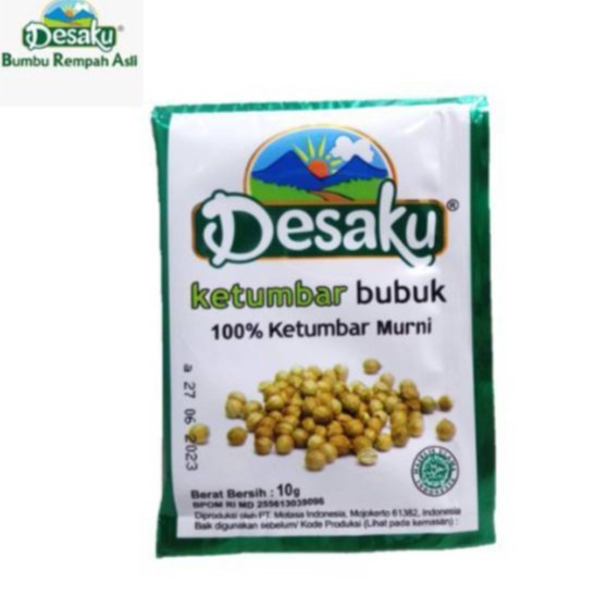 

DESAKU Bumbu Gorengan Marinasi Ayam Tempe Ikan Ketumbar Kunyit - KETUMBAR BUBUK