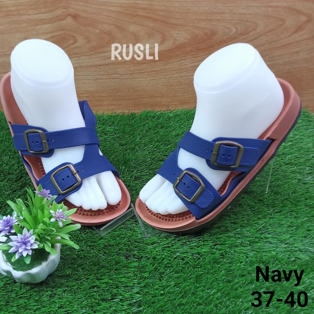 (COD) Sandal Jelly Import Strap Buckle Jesper Balance 1304-5