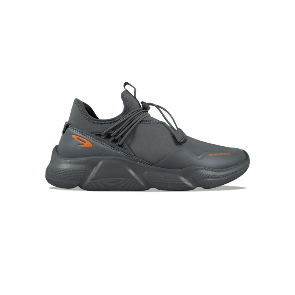 Sepatu Olahraga Running 910 Nineten Ryu 1.5 - Abu Tua Jingga