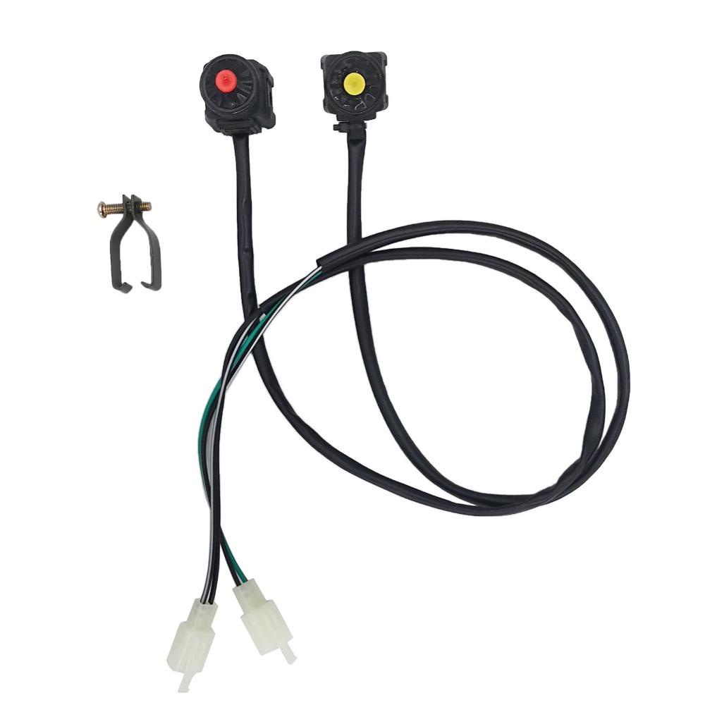 POPULAR 2pcs Saklar Stang Motor Aksesoris Berguna Tombol Kontrol Lampu Universal Moto Light Controller