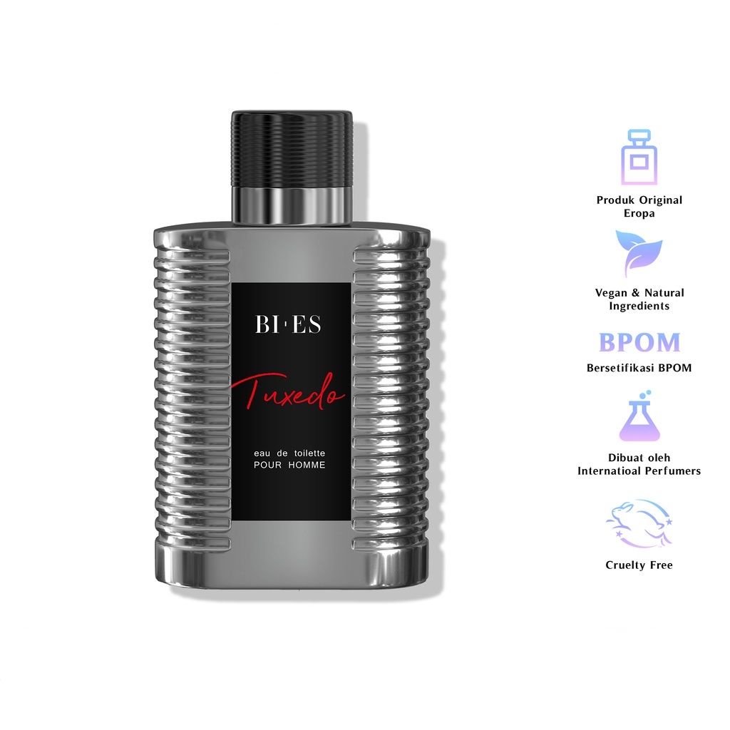 BIES Tuxedo Pour Homme For Man EDT 100 ml Parfum Pria