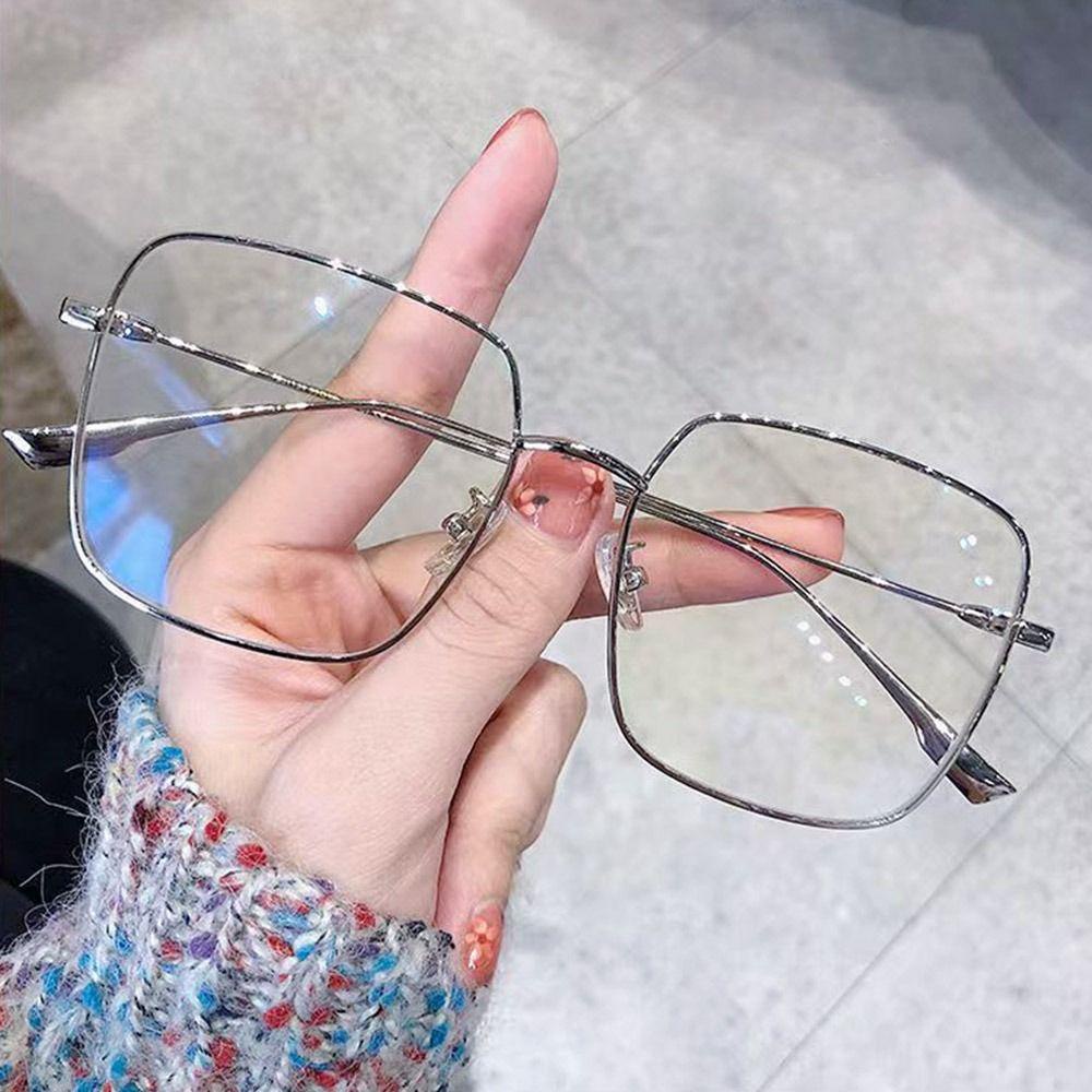 Nanas Anti-Cahaya Biru Kacamata Kantor Tahan Lama Pelindung Mata Bingkai Ultra Ringan