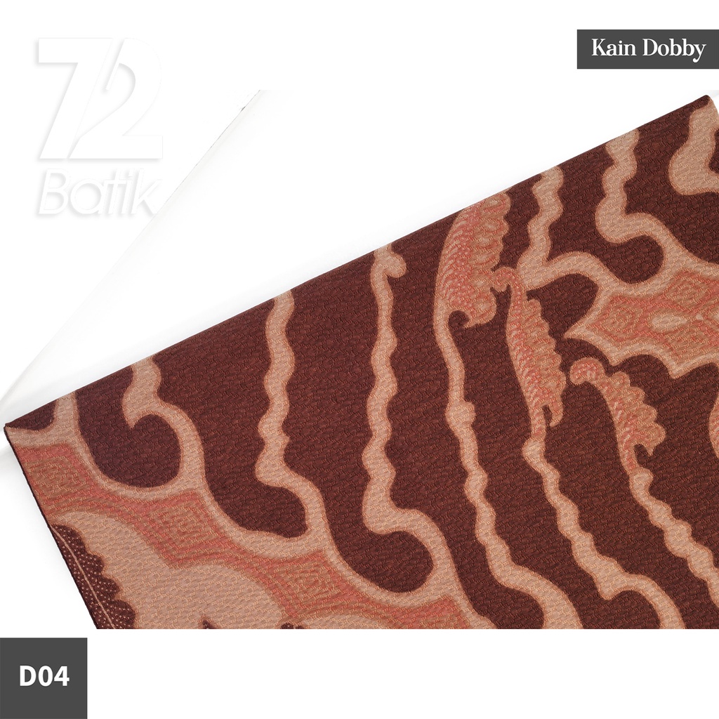 KAIN BATIK PREMIUM Dobby Motif Kawung Kelabang Warna Coklat 723266 Cap 72 Jarik Jarit Samping Kebat Panjang Batik Dobby Modern Premium Bahan Seragam Batik Pernikahan Kantor Keluarga Murah Kamen Jadi Batik Bali Lembaran