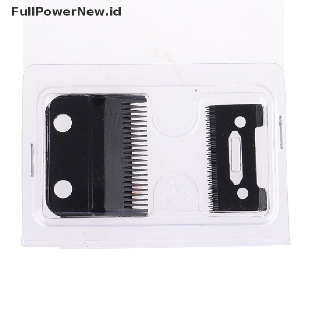 Power W-2B Pisau Clipper 2lubang Hitam Sekrup Pengganti Stagger-teeth Movable Blade ID