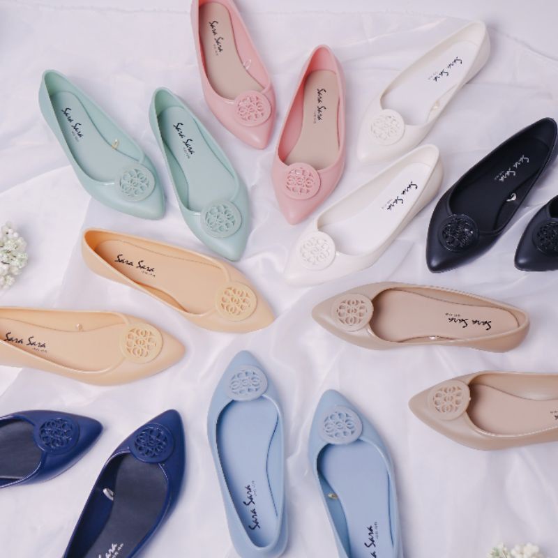 Best sara sara gucci/sepatu wanita flat shoes jelly sara sara gucci