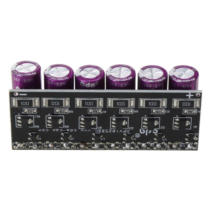 Bt Super Ultracapacitor Cadangan Power Supply Farad Kapasitor Papan Baris Tunggal 18V 1.6F Untuk Modul Perlindungan Untuk Mobil