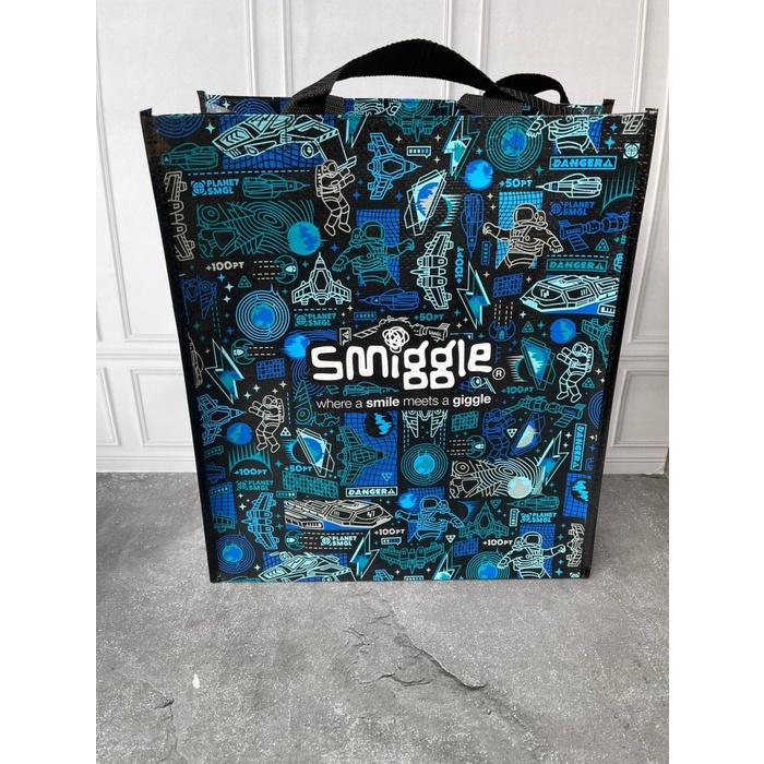 

⭐BISA COD⭐ SMIGGLE REUSABLE BRIGHT SIDE ASTRONOT SMALL - GOODIE BAG SMIGGLE