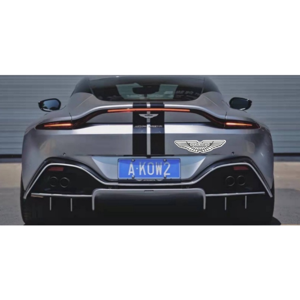 Aston Martin Stiker Interior Mobil Logo Stir Mobil Spion Anti Air Decals Scratch Coverage