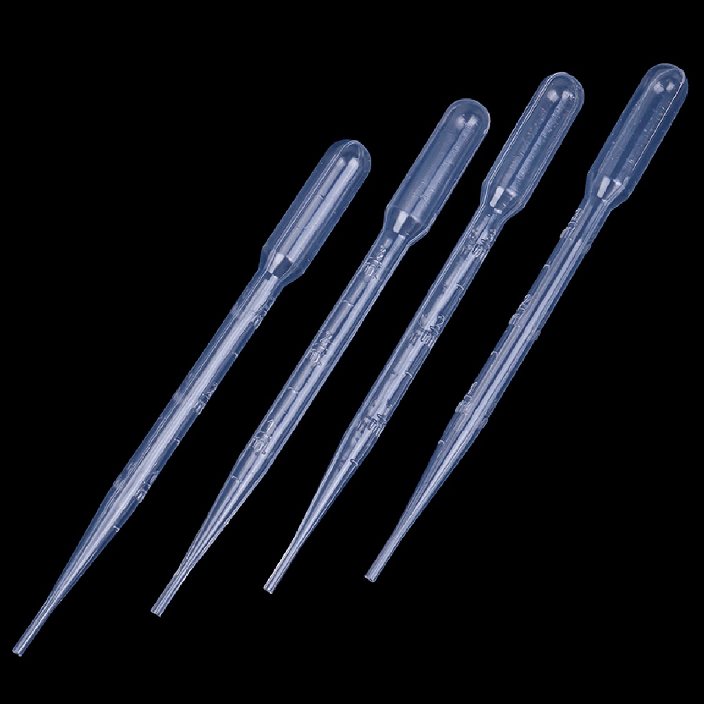 [jewelrybox] 4pcs Pipet Plastik 3ml Untuk Modelling dropper  Butik