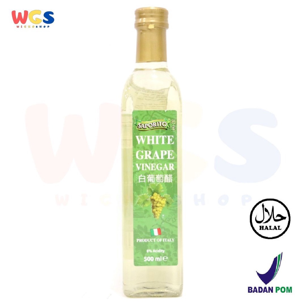 Saporito White Grape Vinegar 500 ml