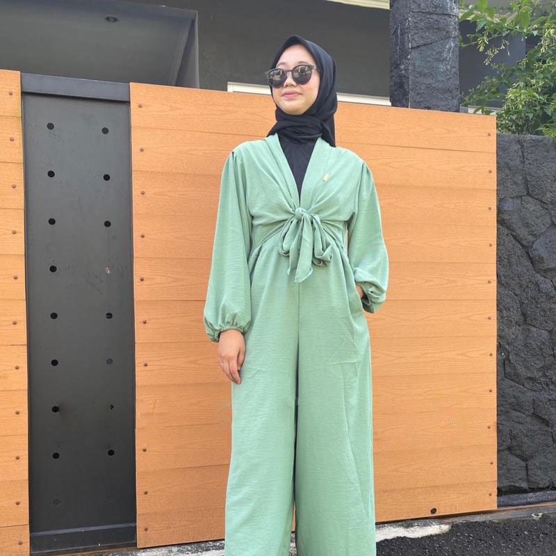 Pre Order ilook | Jumsuit Yuna | Jumsuit Wanita Modern