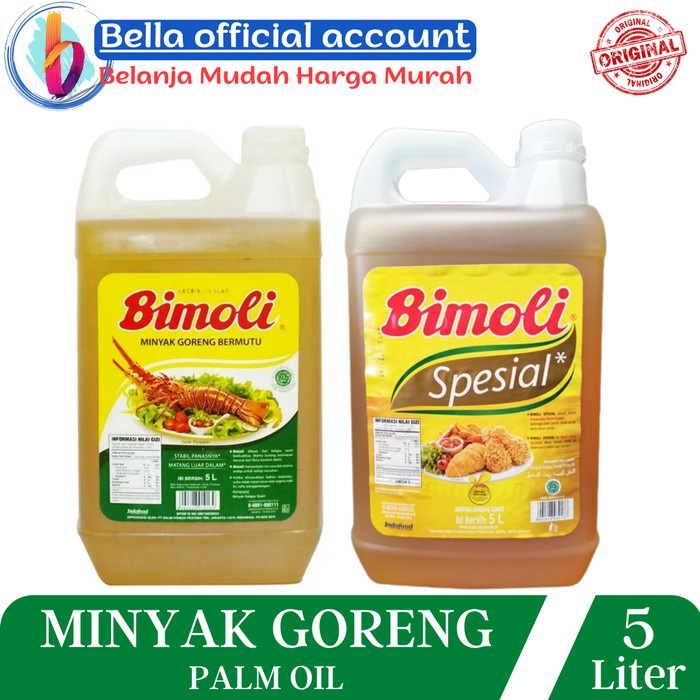 

BIMOLI Minyak Goreng Klasik special 5 Liter - Random - 5 Liter Random