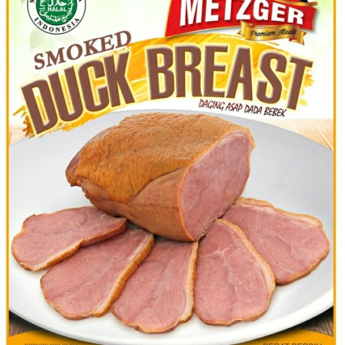 

SMOKED DUCK BREAST Sliced 100g KOREAN ORI DUCK (READY)