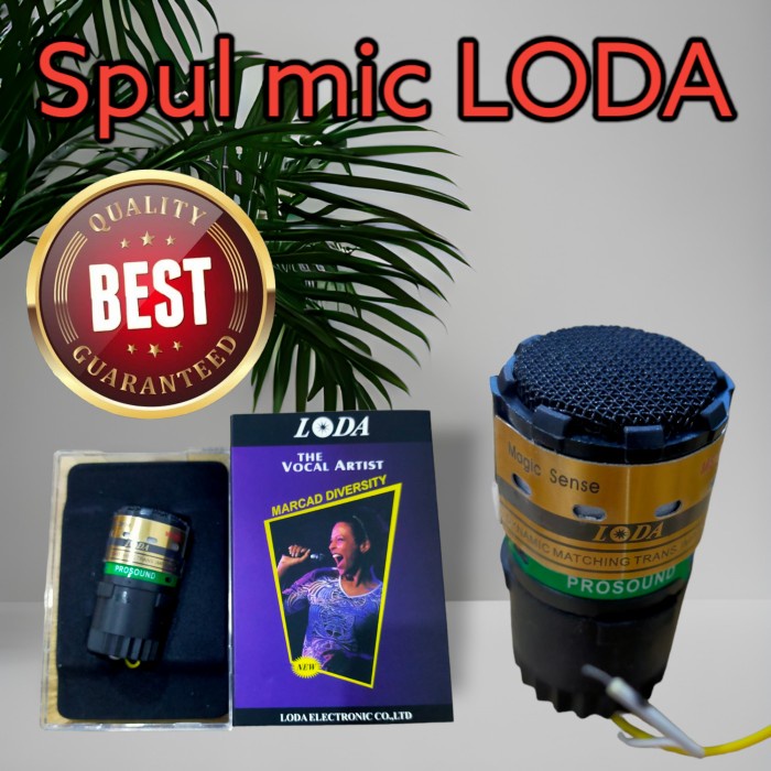 PROFESIONAL VOCAL ARTIS SPUL MIC SPOOL MICROPHONE LODA MS808 ORIGINAL