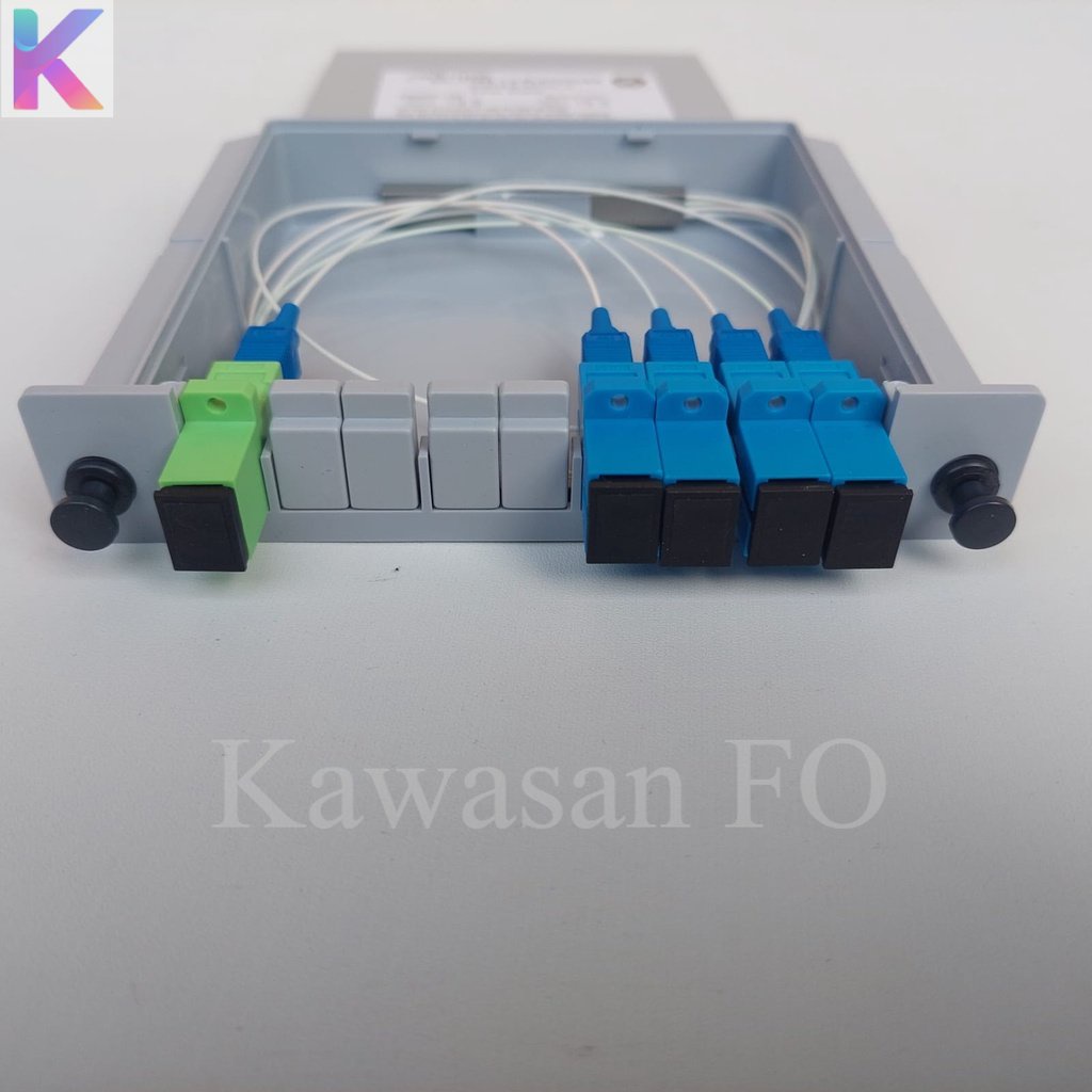 Splitter Box 1:4 SC UPC / Box Passive Splitter 1:4 SC UPC Fiber Optik FTTH