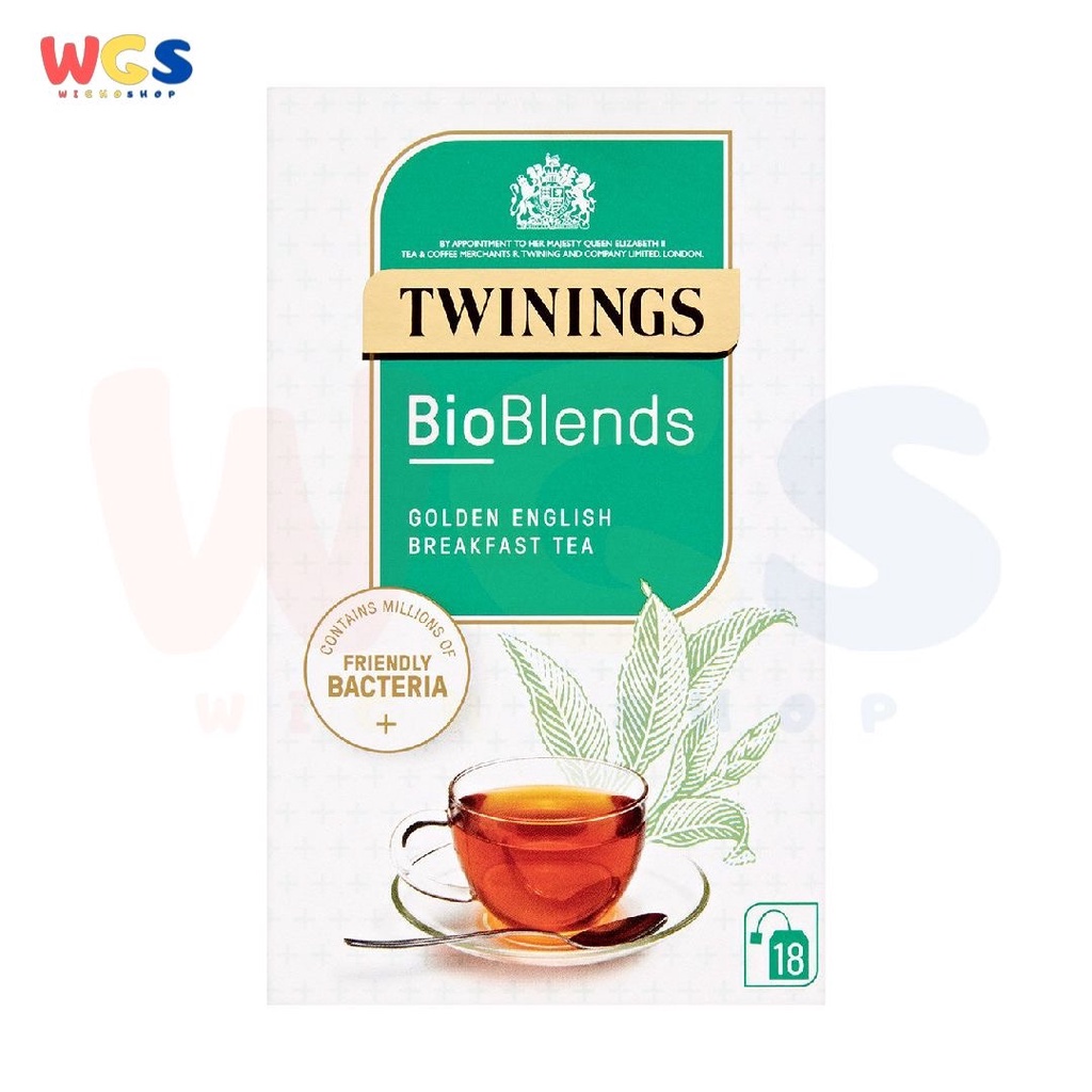 Twinings BioBlends Golden English Breakfast Black Tea 18 Sachets 45g