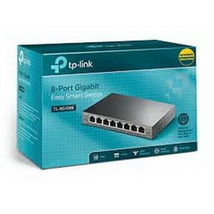 TP-Link TL-SG108E 8-Port Gigabit Easy Smart Switch M7