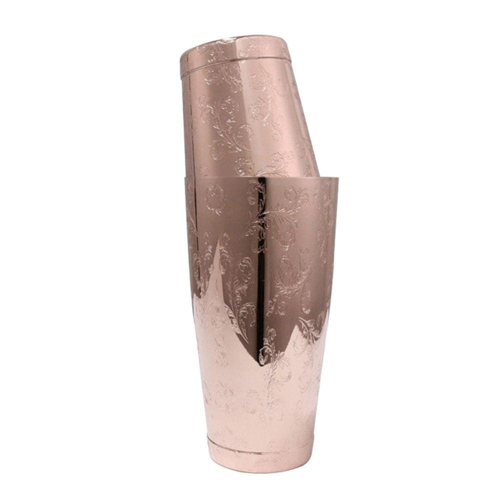 Solighter 750ml Cocktail Boston Bar Shaker Spirit Bartender Dual Design Measure Cup Minuman Spirit Grafir