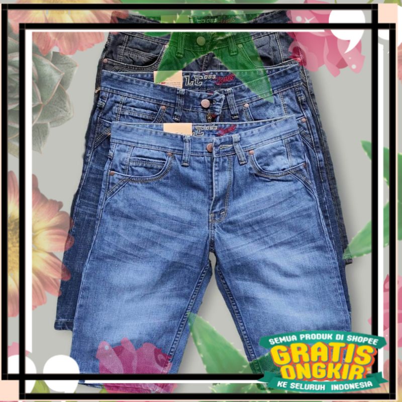Celana Pendek Lepis Jeans Pria Model Reguler Non Street Merk Cardenal B-Hanz Premium Original Celana