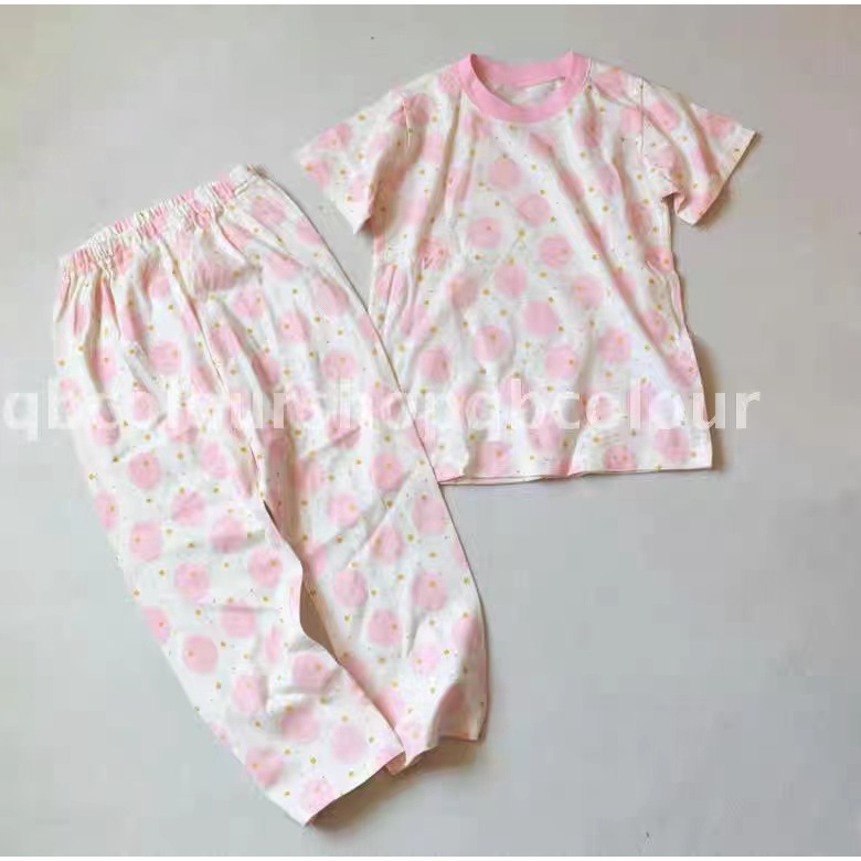 PIYAMA SETELAN SET ANAK BAJU TIDUR ANAK PEREMPUAN LAKI LAKI SUPER SOFT UNIQLO