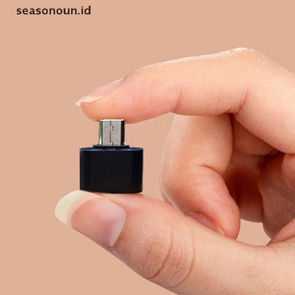 Seasonoun Type-c OTG adapter Handphone U disk tablet mini card reader.