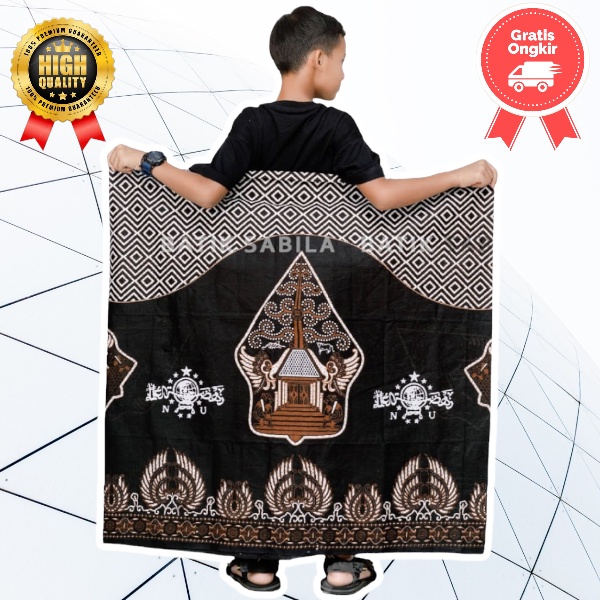 Sarung Kang Santri / Sarung Batik Wayang / Sarung Batik Pria Dan Wanita / Sarung Batik Santri Putra 