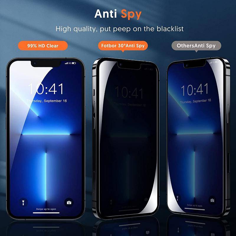 4pcs Full Cover Privasi Tempered Glass Untuk iPhone 14 13 12 11 Pro MAX Plus Mini Pelindung Layar Anti-Spy Untuk iPhone X XS MAX XR 7 8 6 6S Plus SE 2022 2020 14Plus 13Mini 12Mini