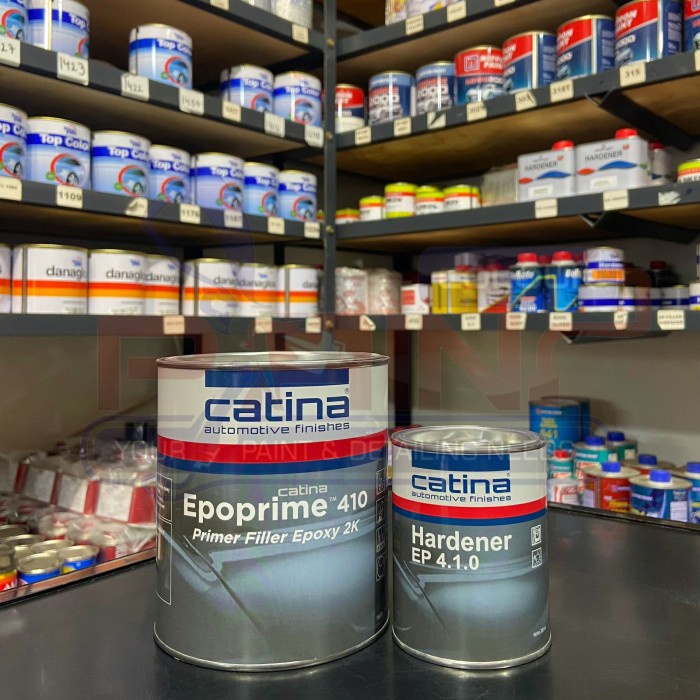 Epoxy Catina Primer Filler Epoxy 2K Catina Epoprime 410 GREY +Hardener