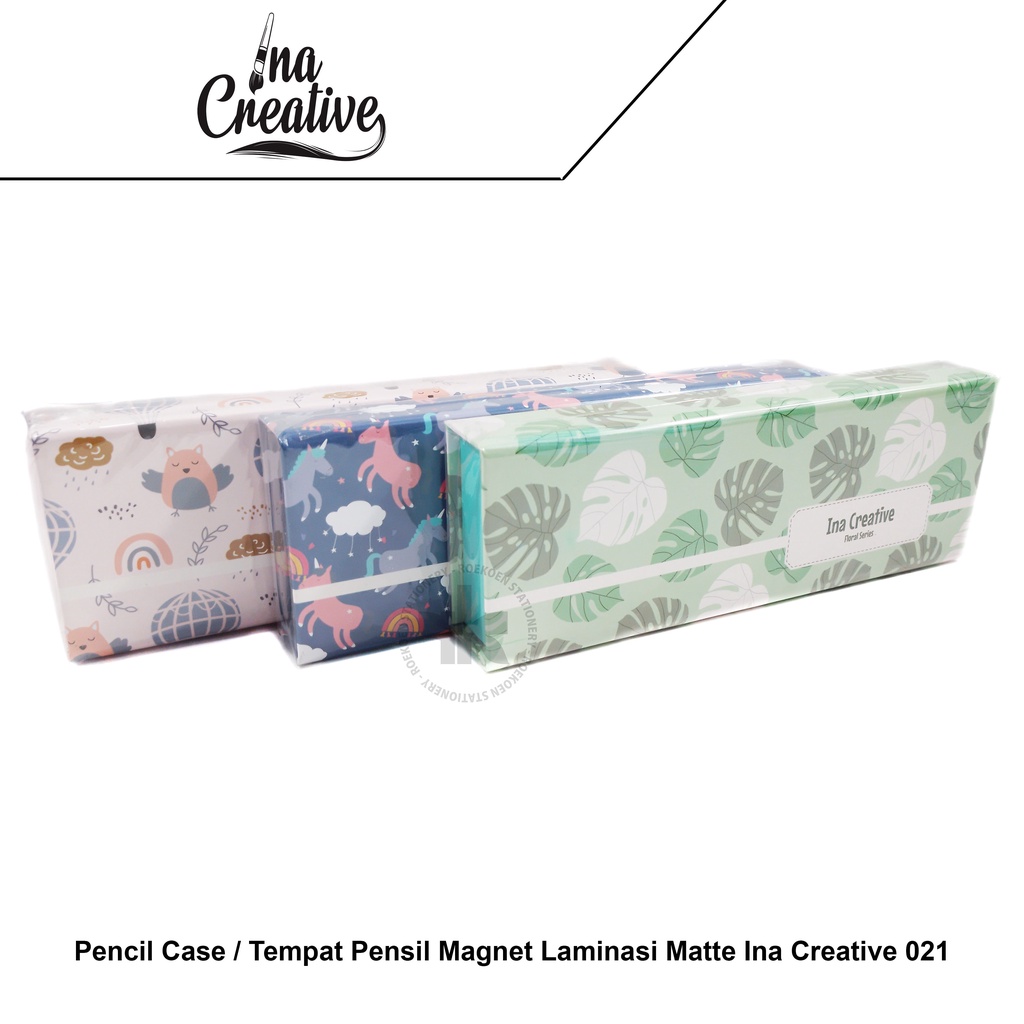 

Ina Creative Pencil Case Craft Besar Netral Laminasi Matte 021