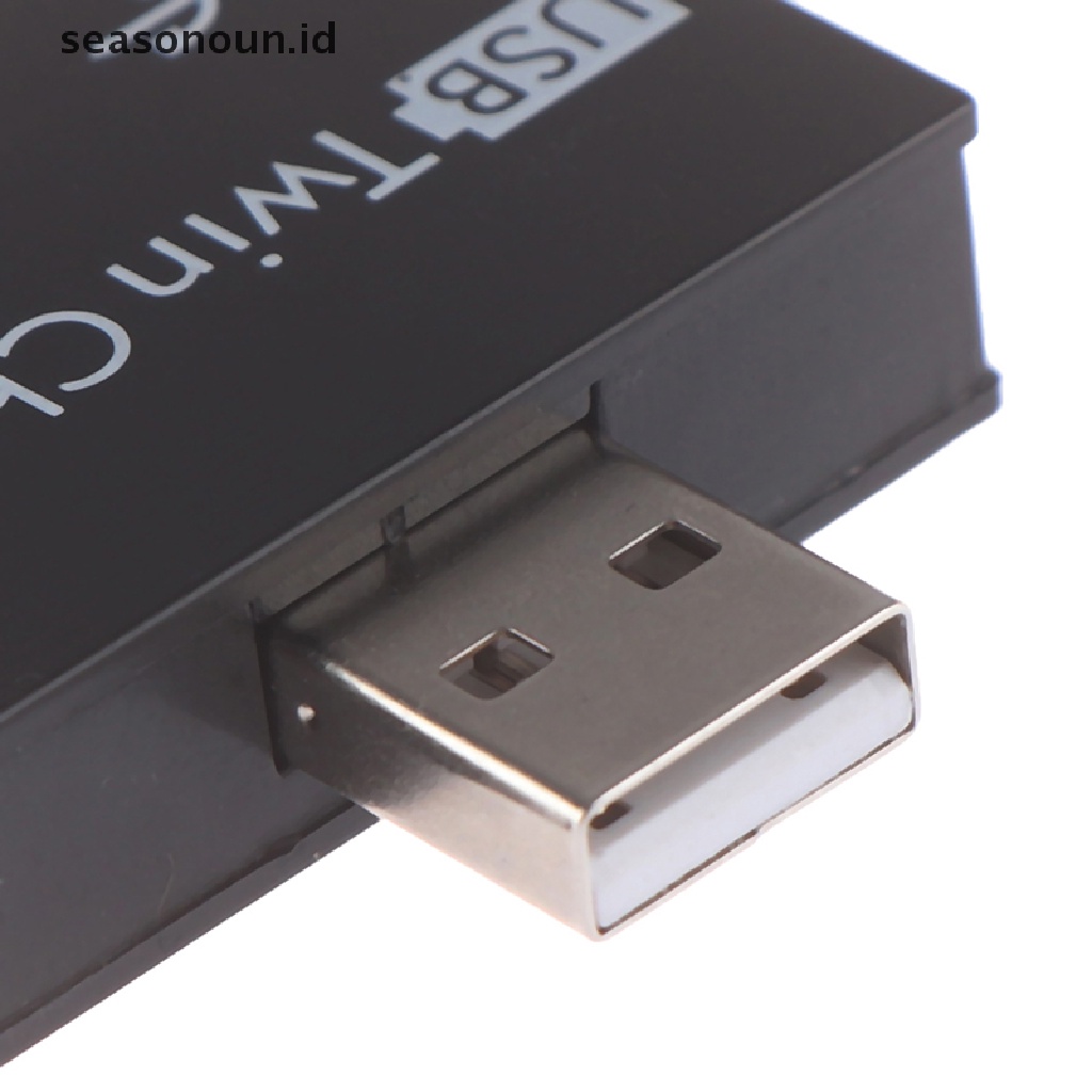 Seasonoun Eksternal 2port USB Splitter USB HUB Micro USB Power port Adaptor Multi port  .