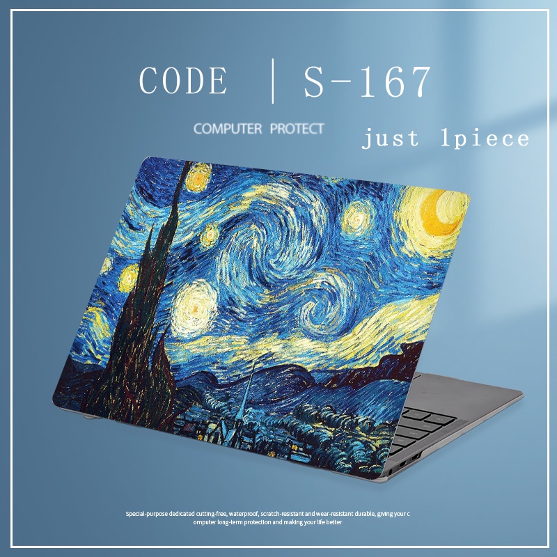 1pc Universal Menyesuaikan Pola COD Cover Laptop Cinnamoroll Skin Stiker Untuk Huawei MateBook D15 MateBook X Pro KLVL-W56W Lukisan Notebook Sticker Film