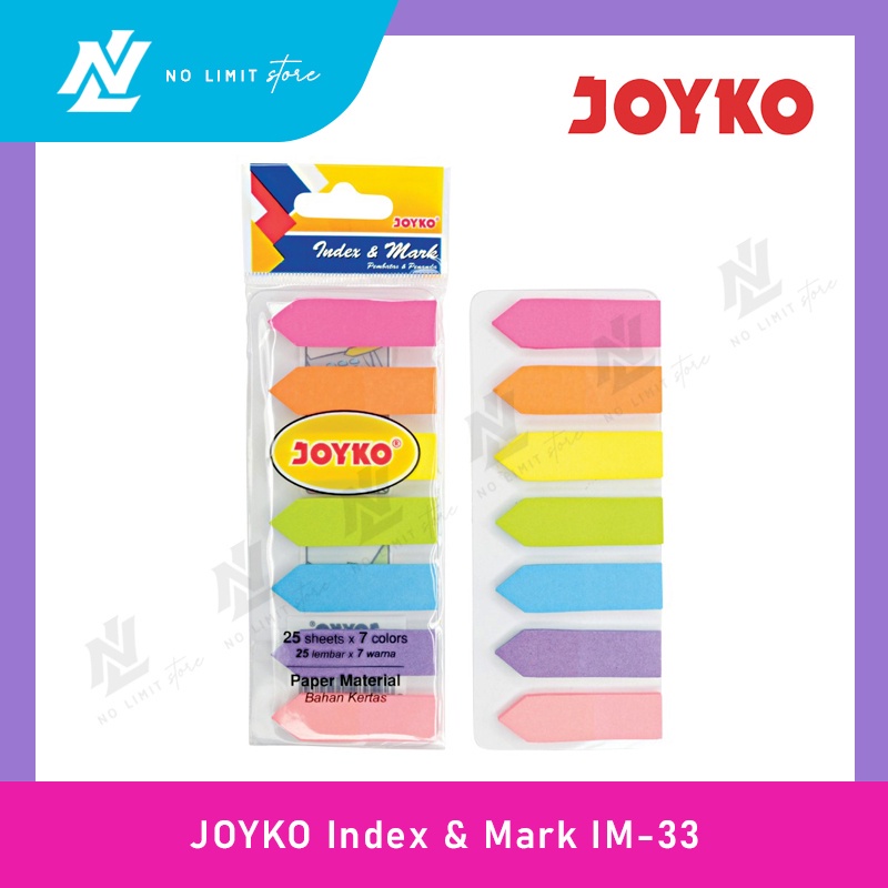 

Index & Mark JOYKO IM-33 / Penanda Pembatas / Sticky Note Joyko IM 33