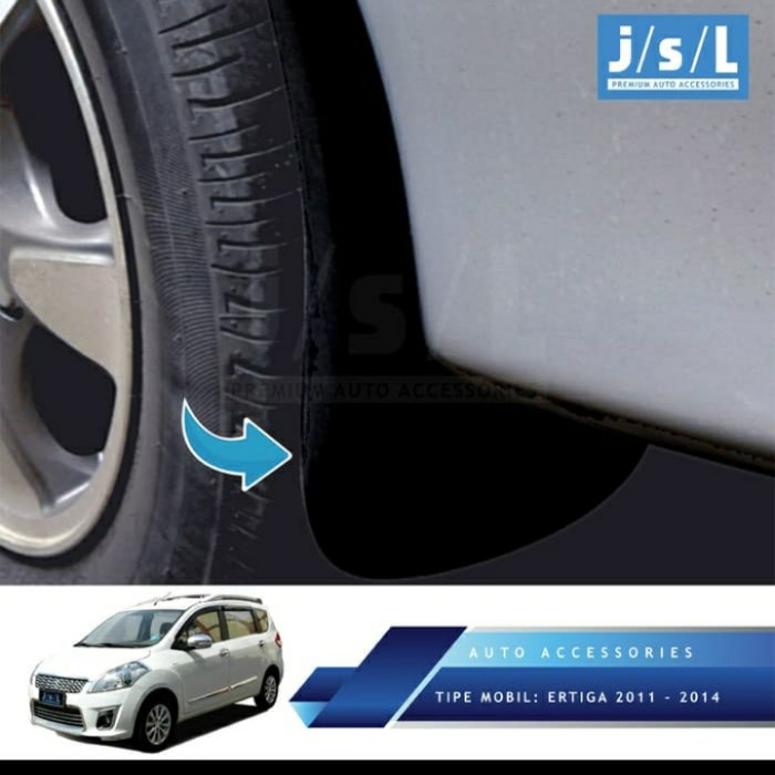 JSL Ertiga 2011-2014 Karpet Lumpur / Mud Guard Aksesoris Eksterior