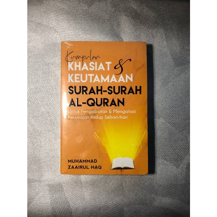 Buku Islam Khasiat Keutamaan Surah Surah Al- Qur'an