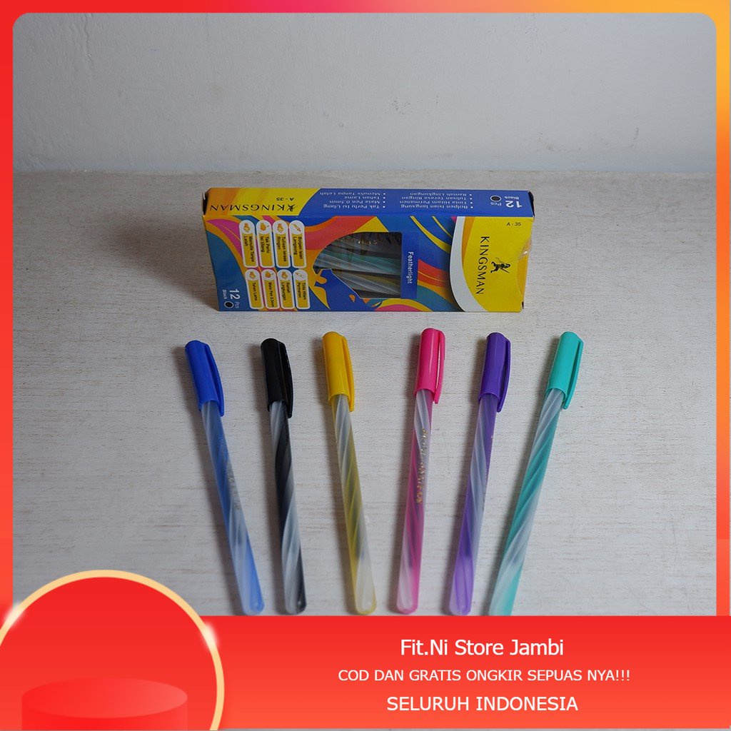 

Pulpen 0,5mm Murah Kingsman A-35