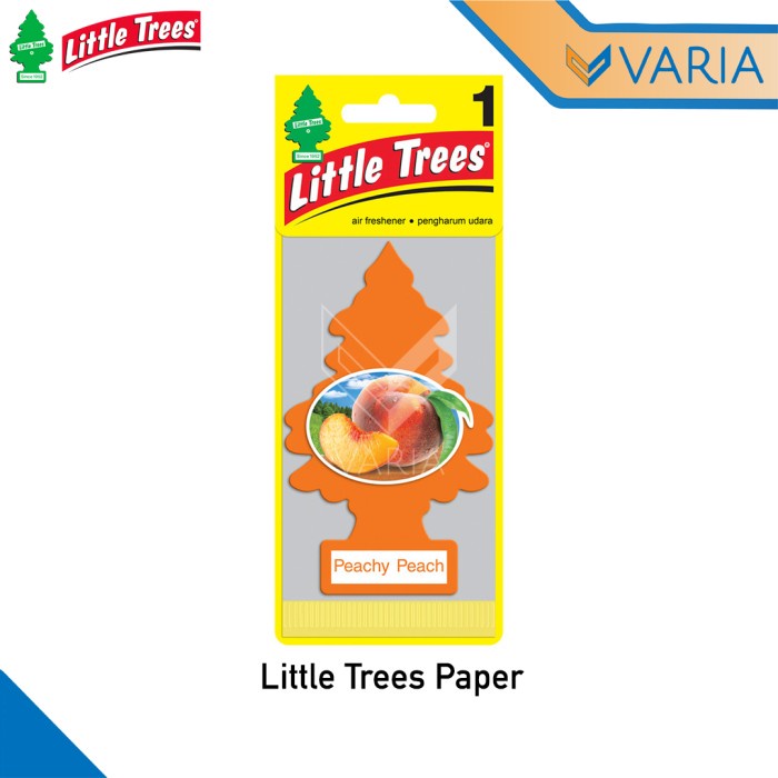 Little Trees Paper Peachy Peach Parfum Pengharum Ruangan Mobil Gantung