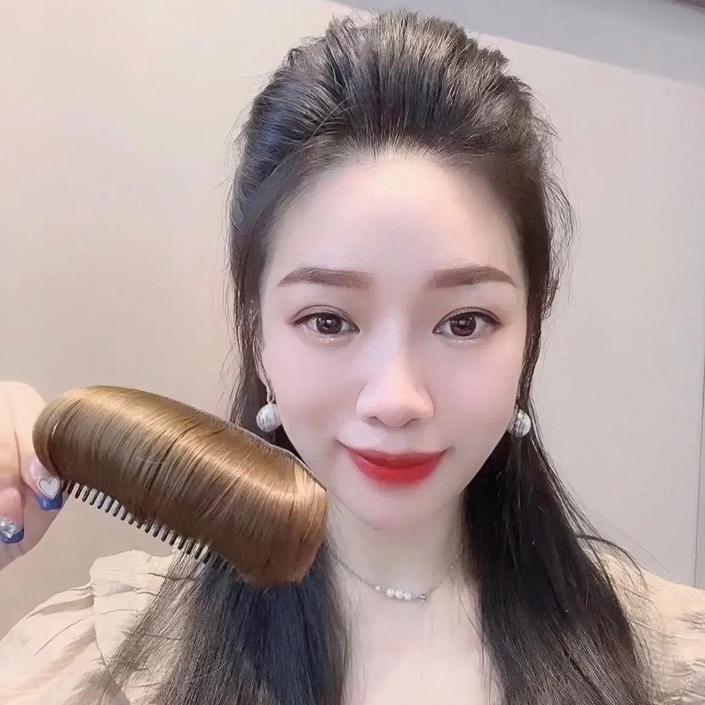 Fashion Wig Hair Clip Fluffy Heightening Pad Sisir Rambut Wanita Aksesoris Rambut